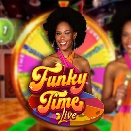 Funky Time game by Evolution – logo hosted on Lotto Casino