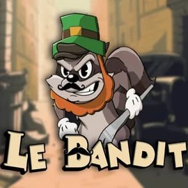 Official Slots logo: Le Bandit by Hacksaw Gaming at Lotto Casino