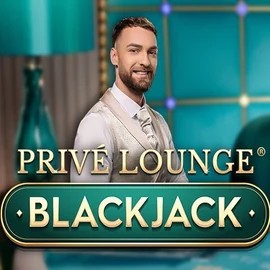 Privé Lounge Blackjack slot visual from Pragmatic Play available on lotto-casino.com