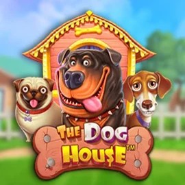 The Dog House slot logo by Pragmatic Play at Lotto Casino