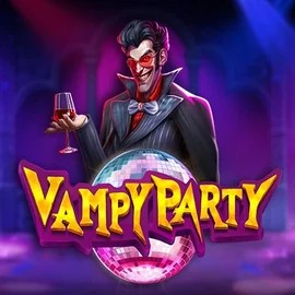 Vampy Party online game logo by Pragmatic Play on lotto-casino.com