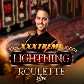XXXtreme Lightning Roulette slot logo by Evolution at Lotto Casino
